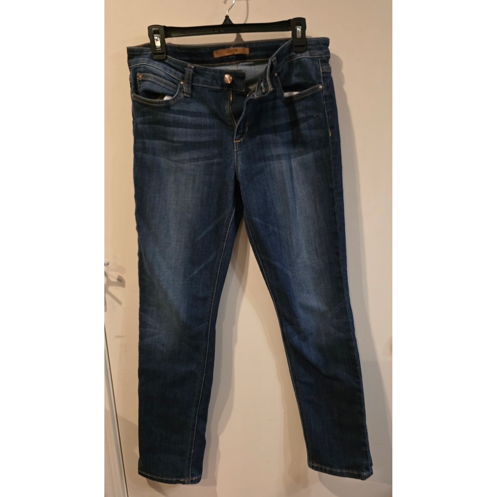 Joes Jeans Kelsie Straight Leg Dark Wash Denim Blue AVAKES5819 Womens Size 31